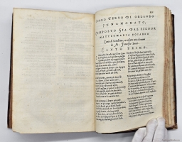 `Влюбленный Орландо. ORLANDO INNAMORATO. COMPOSTO GIA DAL S. MATTEO MARIA BOIARDO CONTE DI SCANDIANO` Francesco Berni. Intitolato al Magnifico S.M. Domenico Sauli. Милан. Изд. Андреа Касуо, 1542 год