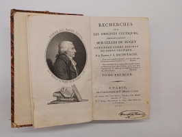 `Исследования кельтских истоков (Recherches sur les origines celtiques, principalement sur celles du Bugey)` Бакон-Такон, Пьер Жан-Жак (Par Pierre J.J.Bacon-Tacon). Париж, 1808 г.