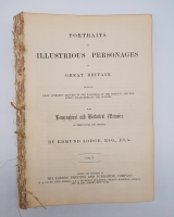 `Portraits of Illustrious Personages of Great Britain with biographical and historical memoirs. Vol. V` Edmund Lodge. The London printing and publishing company, London and New York