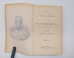 `The life and letters of Washington Irving (Жизнь и письма Вашингтона Ирвинга). 4 тома` Pierre M. Irving. New York,  1864
