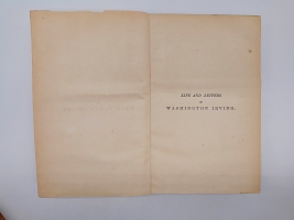 `The life and letters of Washington Irving (Жизнь и письма Вашингтона Ирвинга). 4 тома` Pierre M. Irving. New York,  1864