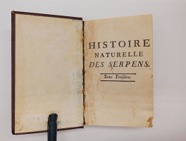 `Естественное место обитания змей. (Hisroire naturelle des serpens)` Г-н граф де ла Сепеде (Par M.le Comte De La Cepede). Париж, 1790 г. (A Paris, M.DCC.XC)