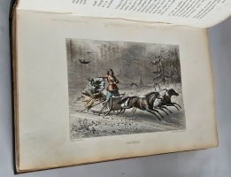 `Voyage pittoresque en Russie par   M. Charles de Saint-Julien  suivi l`un voyage en Siberie par M.R. Bourdier. [ Живописные поездки в Россию  Шарля де Сент-Жульен  и поездка в Сибирь Бордье.].` Saint-Julien, M. Charles de,  Bourdier M.R.. Paris, Berlin-Leprieur et Morizot, editeurs, 1854