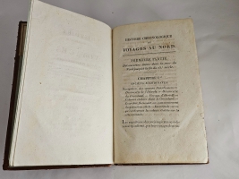 `Histoire chronologique des voyages vers le Pole Arctique… (Хронологическая история путешествий в полярную Арктику…).` Barrow, John (Джон Барроу). Т. 1–2. — Париж: Librairie de Gide Fils, 1819 г.