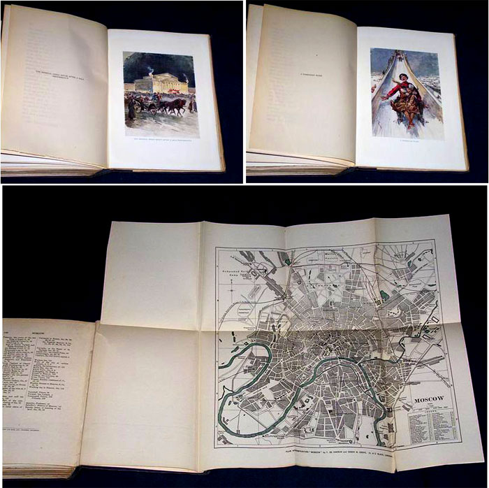 `Москва` Хаенен (художник) и Гроув (автор). Haenen, Grove.. Лондон, 1912. Первое издание.