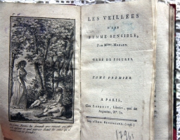 `Les Veillees d'une Femme Sensible` Par M-dme Menard. Paris,  1796