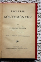 `Proletar Koltemenyek` Csizmadia Sandor. Budapest, 1897