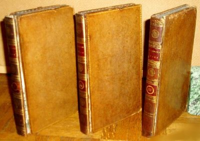 `THE WORKS OF JAMES THOMSON в трех томах` James Thomson (Джеймс Томсон). 1788, Лондон
