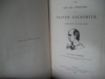 `The Life ana Adventures of Oliver Goldsmith in 4 books` John Forester. 1848, Лондон