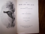 `The MOOR and the LOCH. CONTAINING  MINUTE INSTRUCTIONS IN ALL HIGHLAND SPORTS (Сomplete in 2 volumes)` JOHN COLQUHOUN. 1878 год, Эдинбург и Лондон