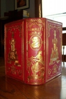 `The works of W. SHAKESPEARE with illustrations (2 тома в одной книге)` Shakespeare (Шекспир). 1852 год