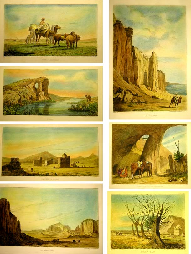 `«Жизнь киргизских степей». На французском языке. Zaleski Bronislas La vie des Steppes Kirghizes. Descriptions, recits & contes.` Залеский Б.. Paris, J.B. Vasseur, 1865