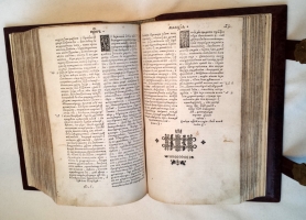 `Острожская Библия` Иван Федоров. Острог, 12 августа 1580-1581 года