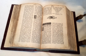 `Острожская Библия` Иван Федоров. Острог, 12 августа 1580-1581 года