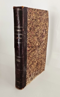Вестник Императорского Русского географического общества 1853 г. Ч. 9.  (Кн.5 и 6). Спб.,  В тип. Эдуарда Праца,  1854 г.