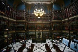 Португальская библиотека в Рио-де-Жанейро, Бразилия