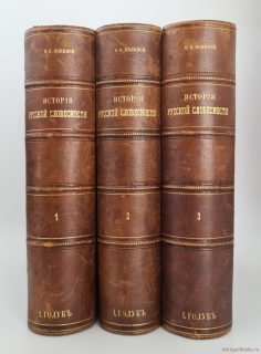 «История русской словесности с древнейших времен до наших дней».
П.Н. Полевой.
Спб., издание А.Ф.Маркса, 1900 г..
